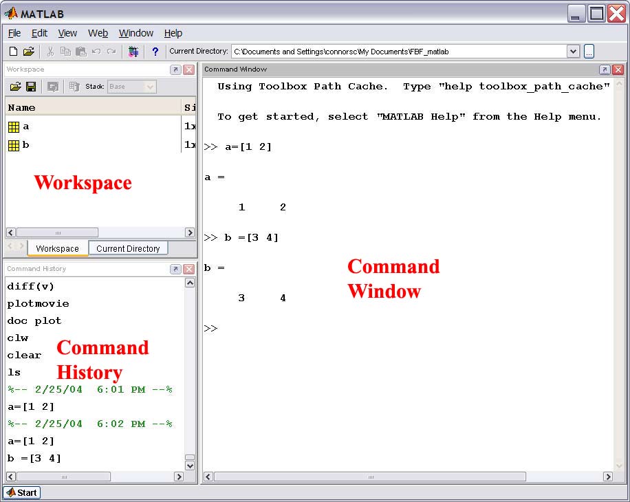 open text editor in command prompt